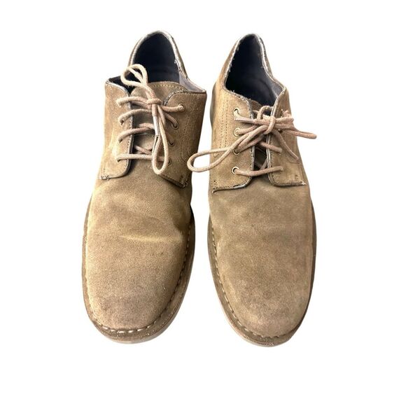 John Varvatos gray suede lace up shoes Size 11 - Picture 3 of 8